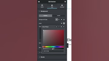 How to Make Sticky Header Change Color on Scroll Elementor  - Elementor #shorts