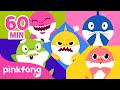 All kalau hiu senang hati dan lainlain  nyanyi sama baby shark  lagu bayi  pinkfong baby shark