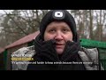 Volunteer saves wild animals from Ukraine frontline
