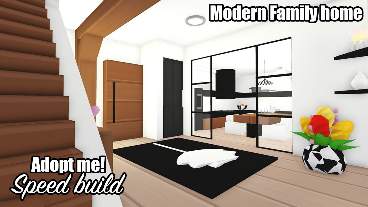 FAMILY HOME SPEED BUILD, MODERN Black and White Aesthetic