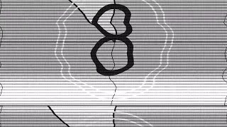 Static Glitch Movie Countdown Stock Motion Graphics