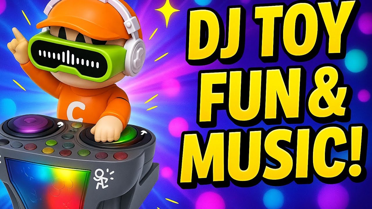 🎧 DJ Musical Toy Unboxing & Review | Colorful Lights & Fun Music | Best DJ Toy 2025