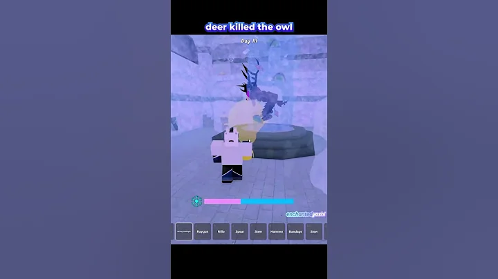 if the deer killed the owl in 99 Nights in the Forest Roblox #99nightsintheforest #shorts #roblox