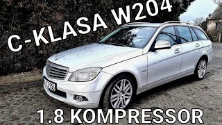 Mercedes C-180 W204 ✅ Elegance ✅ 1.8 Kompressor ✅ 156KM ✅ 2008 ✅ Auto Import Nieporęt