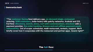 Clarification, the seven pillars, and three screens | Mobile System Design (16.6.1)