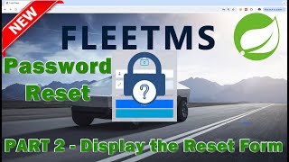 Password Reset in Spring Boot - Part 2 (Display the Forgot Password Form)