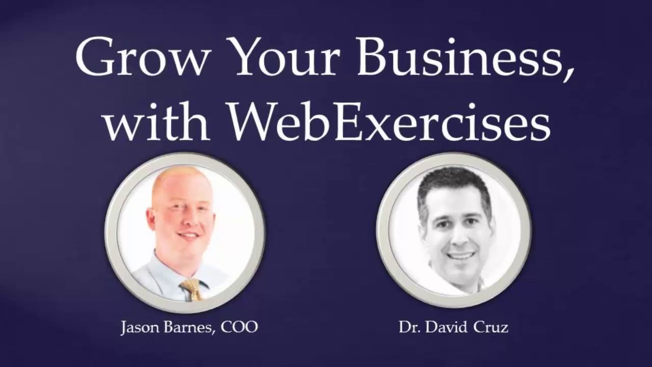 WebExercises webinar - Genesis Chiropractic Software