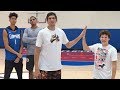 3-Point Basketball RACE Challenge vs. LA Clippers & Jesser