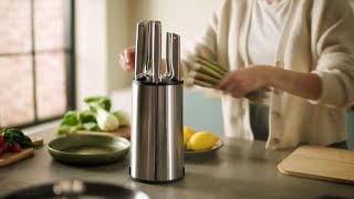Joseph Joseph Elevate™ Steel Knives Carousel 5-piece Set | 10546