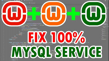 Fix Service Wamp 2 of 3 services running