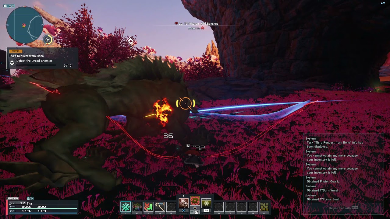 Phantasy Star Online 2 New Genesis Boss 19: Veteran Ard Banshee