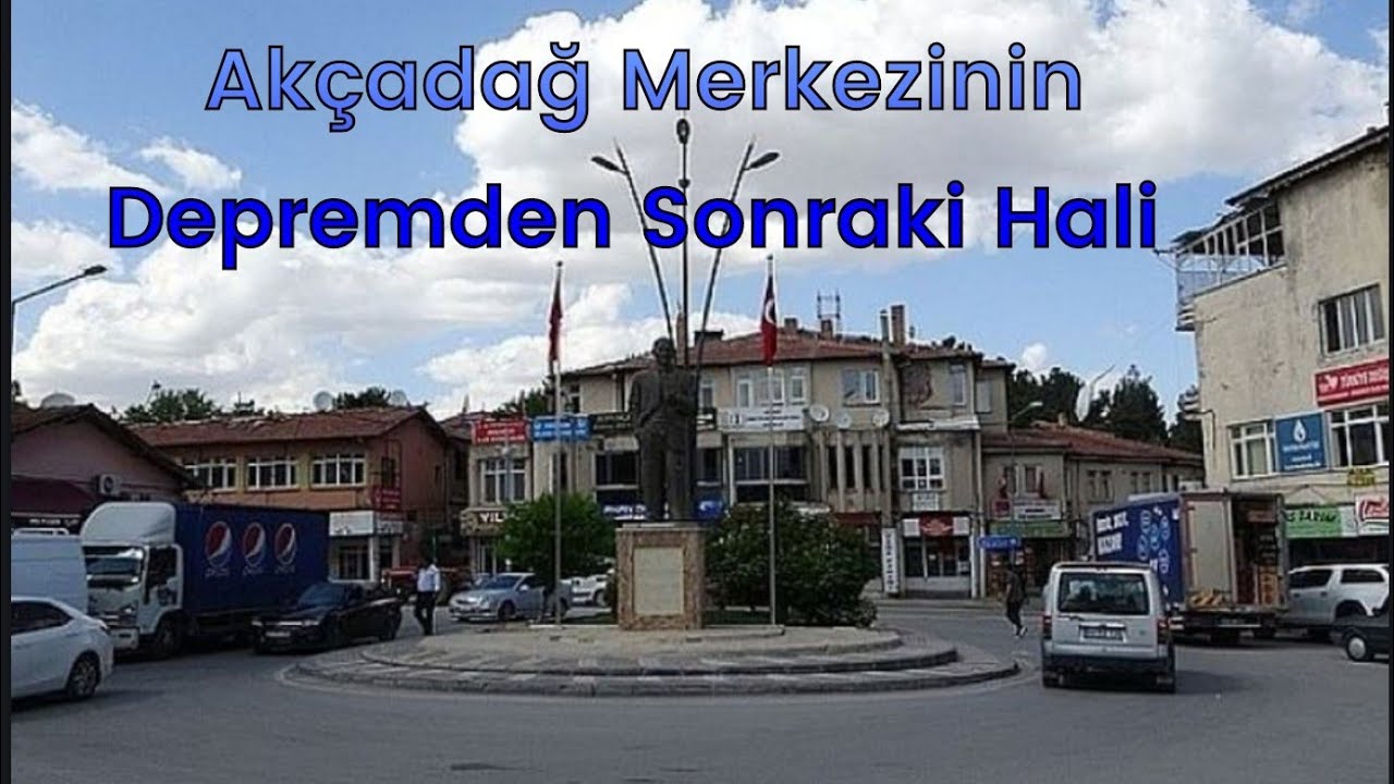 Malatya Akçadağ Merkezinin Depremden Sonraki Hali Nasıl Devam Ediyor? | Akçadağ  #içerikçemberi 