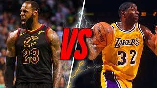 LeBron James vs Magic Johnson - WHO IS BETTER?!