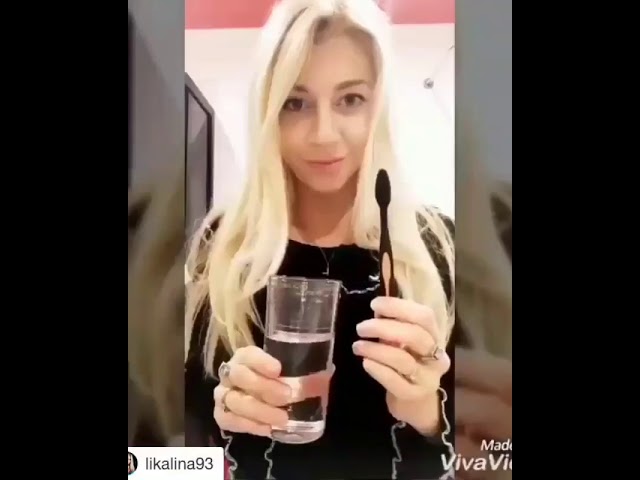 Отзыв 114 Как отбелить зубы Активированным углем Оригинал