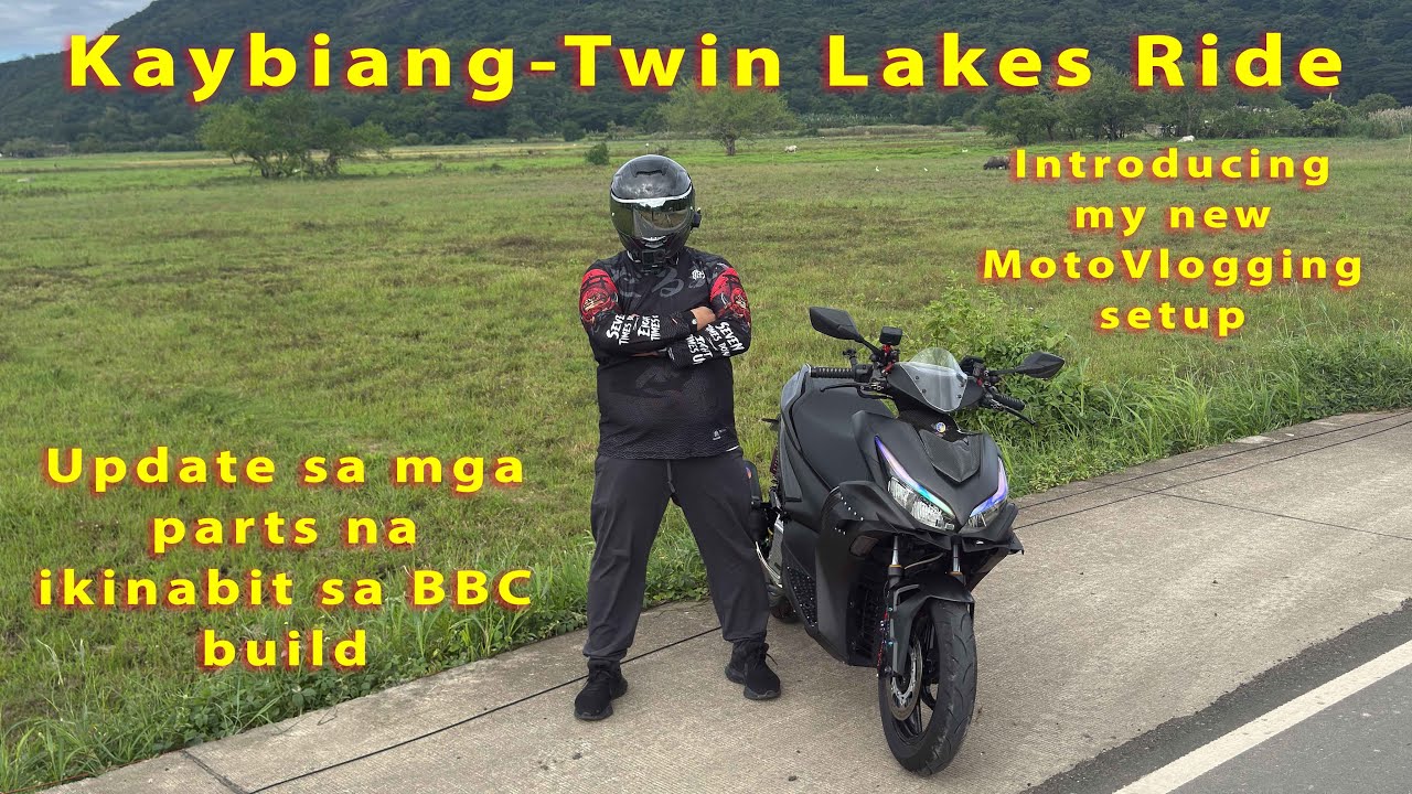 Kaybiang-Twin Lakes ride_Feed Back sa mga parts na kinabit ko_My Motovlogging setup_Tire Hugger Reco