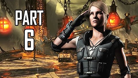 Mortal Kombat X Walkthrough Part 6 -  Sonya Blade - Into the NetherRealm (MKX Let