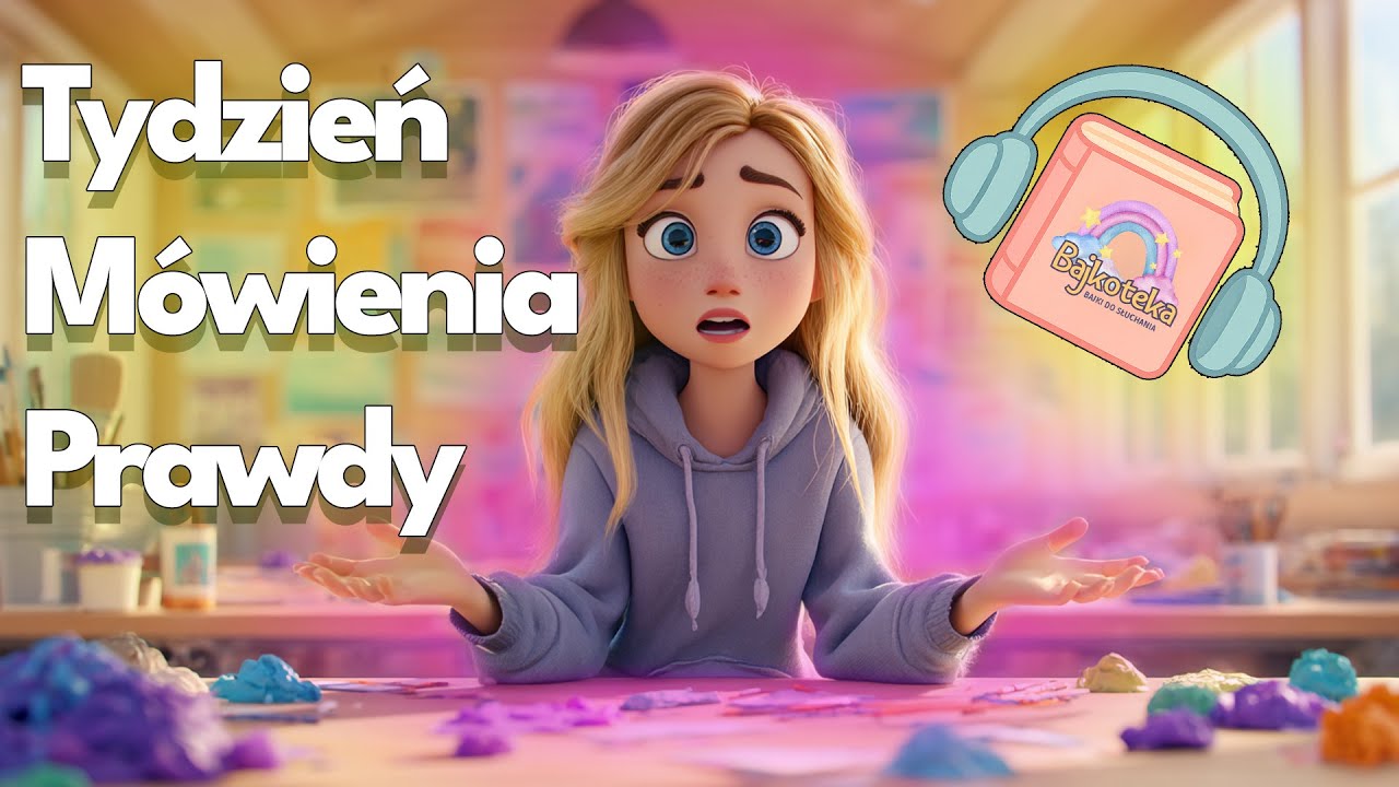 Tydzień Mówienia Prawdy” 🗓️🗣️❤️📖 — Bajka edukacyjna 🎧 Na Dobranoc 🌙 Bajkoteka