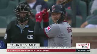 Guardians Offense Rolls in First Game of the Year vs. the Tigers - Sports4CLE, 5/19/26