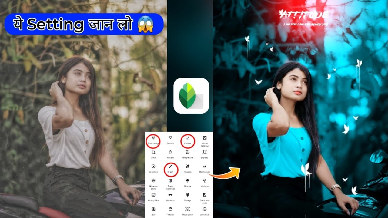 Snapseed Background Colour Change Trick | Snapseed New Photo Editing | Snapseed Editing