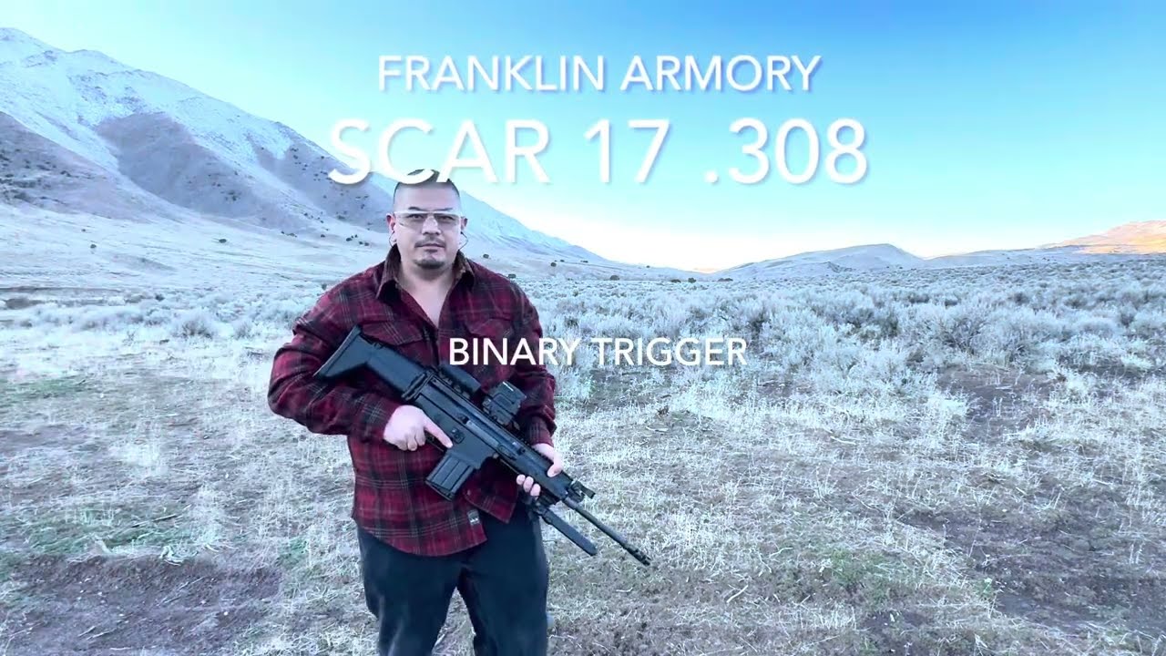 SCAR 17 308 Franklin Armory Binary Trigger 