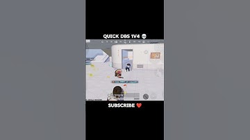 QUICK DBS 1V4 💀 #bgmi #shorts #pubgmobile #viralvideo #pubgmnextstarprogram #pubgmobilec7s20