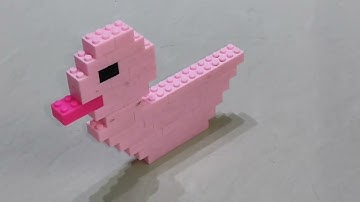 How to make duck with blocks | How to play with blocks