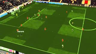 FC Nordsj�lland vs Newcastle - Wilson Goal 19 minutes