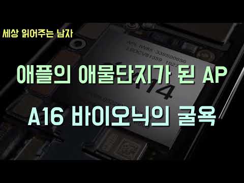 A16바이오닉이 애플의 애물단지가 되고 있습니다 2년 연속 지지부진한 칩으로 의구심을 일으키고 있는 상황입니다 왜일까요 