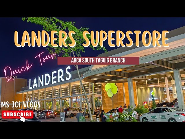 Landers Superstore(Arca south branch) QUICK TOUR 