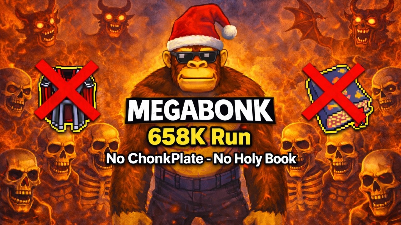 Monke 658K Run - This Run Doesn't Care About Your Meta - Megabonk 1.0.69