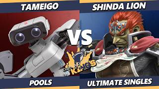 Cafeteria Cup Kings - tameigo (ROB) Vs. Shinda Lion (Ganondorf) Smash Ultimate - SSBU