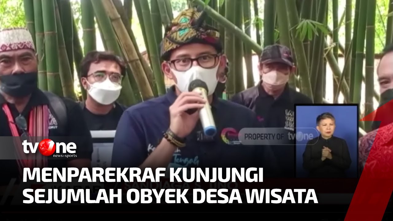 Sandiaga Uno Mengunjungi Desa Wisata Sesaot di Lombok Barat | Kabar Pagi tvOne