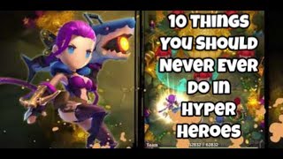 ハイパーヒーローズ：ハイパーヒーローズで絶対にやってはいけない10のこと screenshot 4