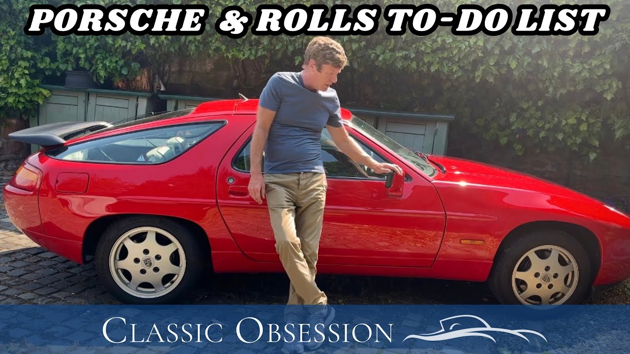 Porsche 928GT & Rolls-Royce Corniche Jobs 'to-do list' | Classic Obsession | Episode 110