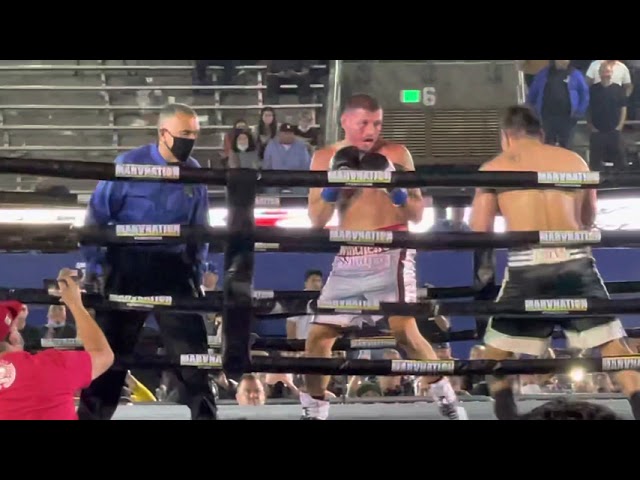 Barrera and Soto Karass Slug It Out in Exhibition at the Pico Rivera Sports Arena