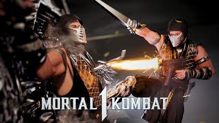 Mk1 Khrome T-1000 Skin In Action Mortal Kombat 1 Gameplay