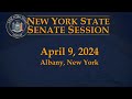 New york state senate session  04092024