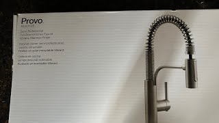 (Install within 10min) how to install costco kohler kitchen faucet