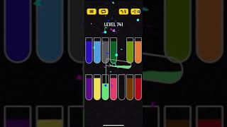 Water Sort Puzzle level 741-742