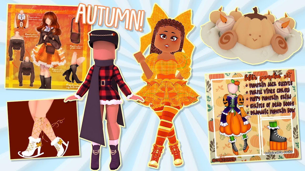 Fall/Autumn Outfit Ideas! 🍁, Roblox Royale High