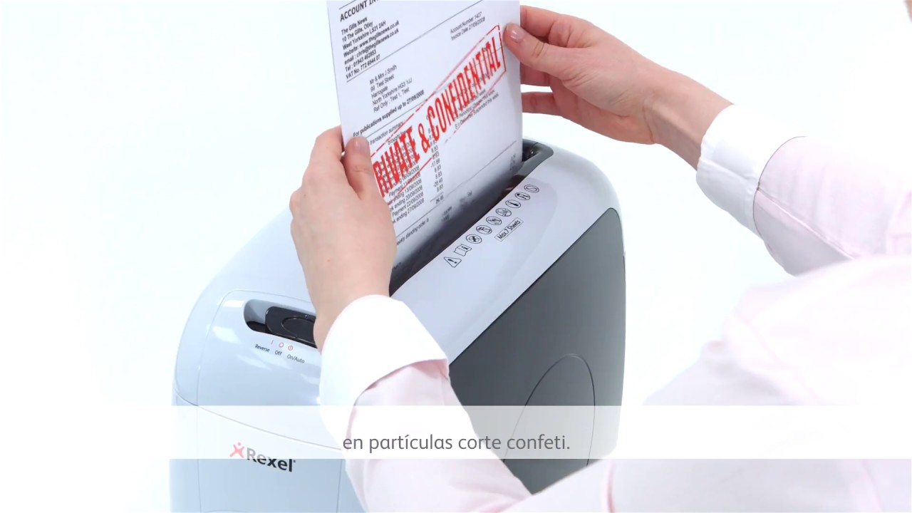 Destructoras de papel Rexel Style+ desde Ofimaquinas.com