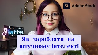 Огляд 10 безкоштовних AI генераторів. Заробляємо на Adobe Stock.