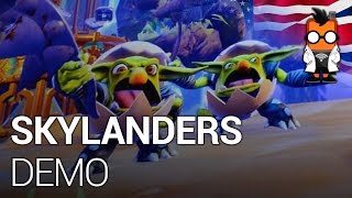 Skylanders: Trap Team Demo at Uplinq 2014