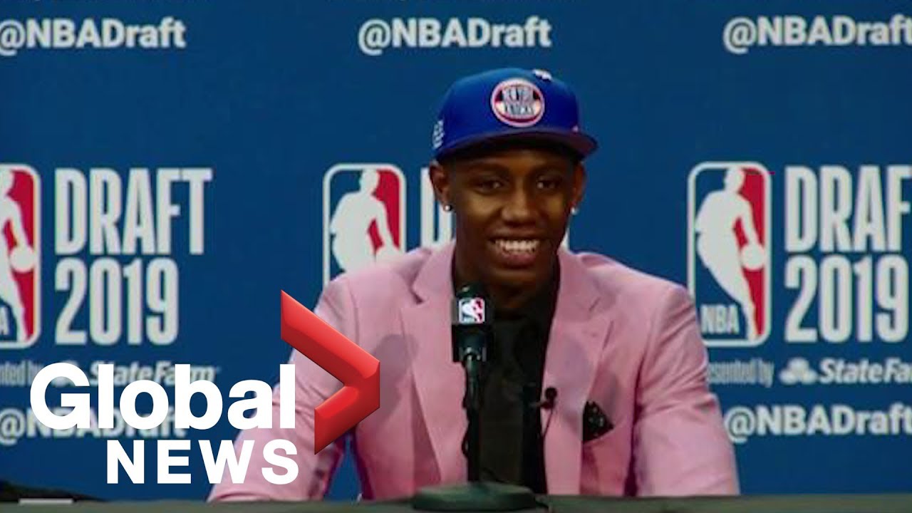 Canadian RJ Barrett drafted 3rd overall by the New York Knicks toronto raptors vs milwaukee bucks