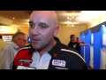 Jamie Hughes on a narrow victory over Geert De Vos