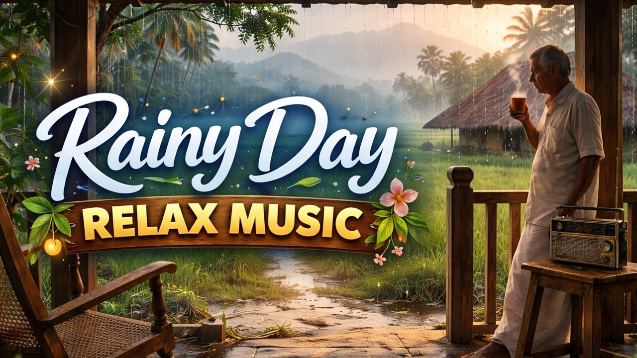 Inday Roning Music Mind relax music โ๏ธ๐ง๏ธ๐ง | south Indian Village Music, Rainy day relax ๐ง ...