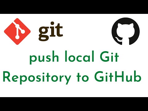 How to push code from local to GitHub Repository from scratch | push local Git Repository to GitHub