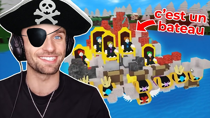 QUI FERA LE MEILLEUR BATEAU ? 😁 (Roblox Bateau)