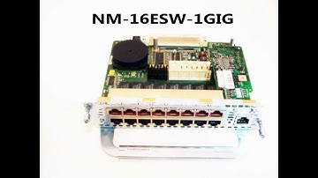 Cisco NM-16ESW-1GIG We buy and sell new and used Cisco