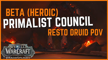 Vault of the Incarnates: Primalist Council Heroic | Resto Druid PoV | Beta Raid Testing